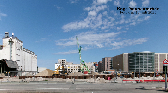 Fra Køge Havn.