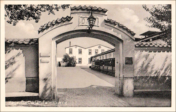 Indgangen til Codan.